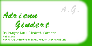 adrienn gindert business card